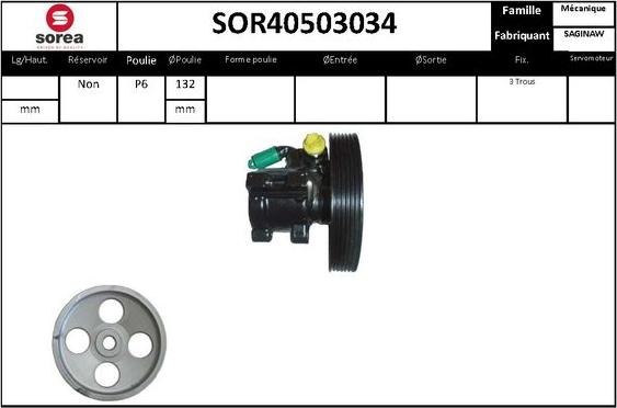 STARTCAR SOR40503034 - Hidravlik nasos, sükan sistemi furqanavto.az