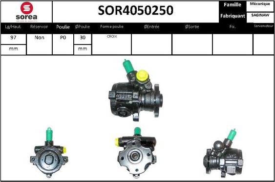 STARTCAR SOR4050250 - Hidravlik nasos, sükan sistemi furqanavto.az