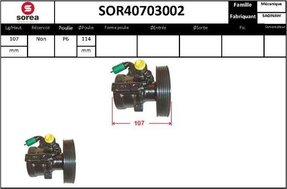 STARTCAR SOR40703002 - Hidravlik nasos, sükan sistemi furqanavto.az