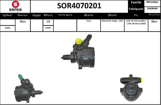 STARTCAR SOR4070201 - Hidravlik nasos, sükan sistemi furqanavto.az