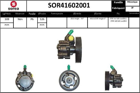 STARTCAR SOR41602001 - Hidravlik nasos, sükan sistemi furqanavto.az