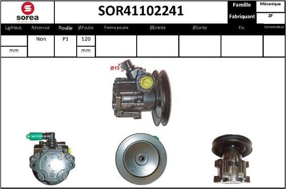STARTCAR SOR41102241 - Hidravlik nasos, sükan sistemi furqanavto.az