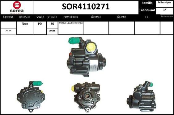 STARTCAR SOR4110271 - Hidravlik nasos, sükan sistemi furqanavto.az