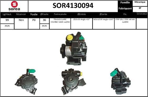 STARTCAR SOR4130094 - Hidravlik nasos, sükan sistemi furqanavto.az