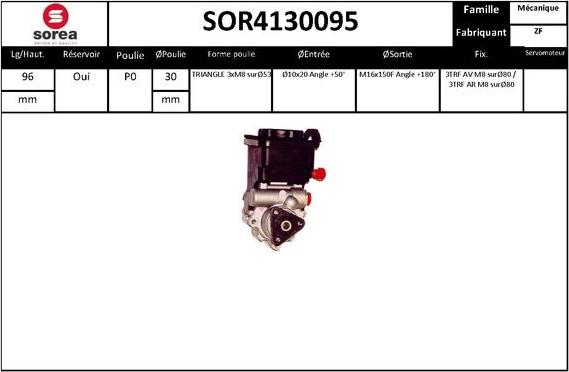 STARTCAR SOR4130095 - Hidravlik nasos, sükan sistemi furqanavto.az