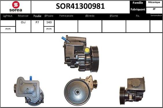 STARTCAR SOR41300981 - Hidravlik nasos, sükan sistemi furqanavto.az