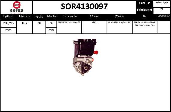 STARTCAR SOR4130097 - Hidravlik nasos, sükan sistemi furqanavto.az