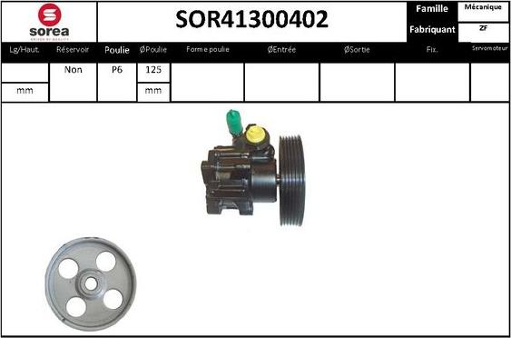 STARTCAR SOR41300402 - Hidravlik nasos, sükan sistemi furqanavto.az