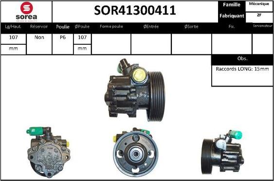 STARTCAR SOR41300411 - Hidravlik nasos, sükan sistemi furqanavto.az