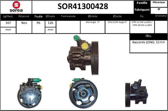 STARTCAR SOR41300428 - Hidravlik nasos, sükan sistemi furqanavto.az