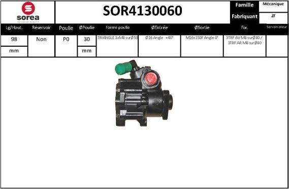 STARTCAR SOR4130060 - Hidravlik nasos, sükan sistemi furqanavto.az