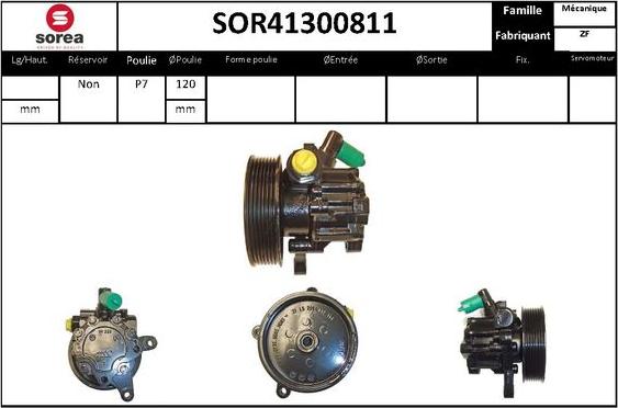 STARTCAR SOR41300811 - Hidravlik nasos, sükan sistemi furqanavto.az