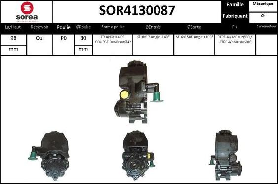 STARTCAR SOR4130087 - Hidravlik nasos, sükan sistemi furqanavto.az