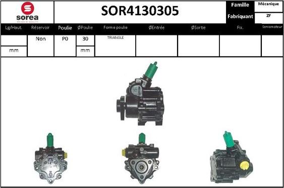 STARTCAR SOR4130305 - Hidravlik nasos, sükan sistemi furqanavto.az