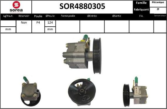 STARTCAR SOR4880305 - Hidravlik nasos, sükan sistemi furqanavto.az
