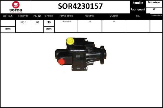 STARTCAR SOR4230157 - Hidravlik nasos, sükan sistemi furqanavto.az