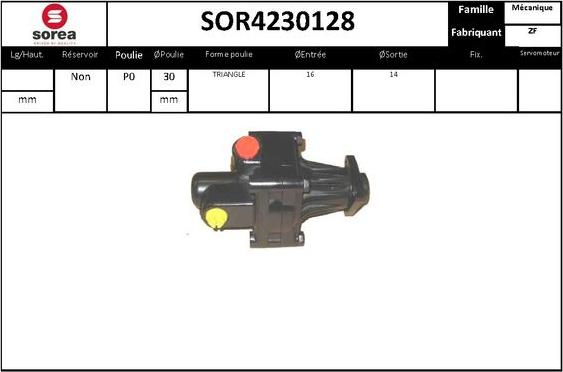 STARTCAR SOR4230128 - Hidravlik nasos, sükan sistemi furqanavto.az