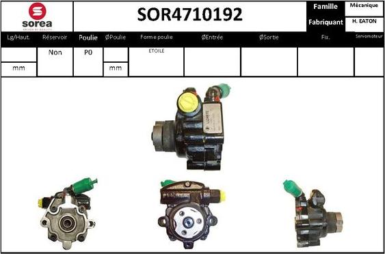 STARTCAR SOR4710192 - Hidravlik nasos, sükan sistemi furqanavto.az