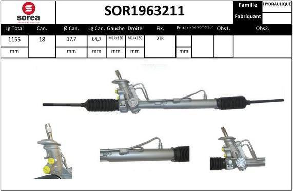 STARTCAR SOR1963211 - Sükan qurğusu furqanavto.az