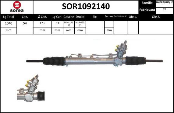 STARTCAR SOR1092140 - Sükan qurğusu furqanavto.az