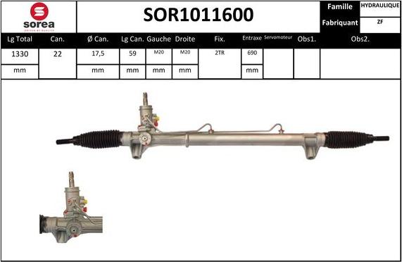 STARTCAR SOR1011600 - Sükan qurğusu furqanavto.az