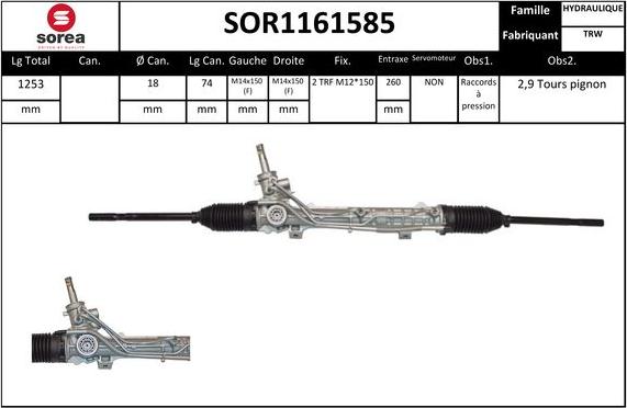 STARTCAR SOR1161585 - Sükan qurğusu furqanavto.az