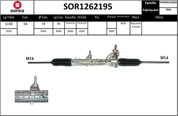 STARTCAR SOR1262195 - Sükan qurğusu furqanavto.az