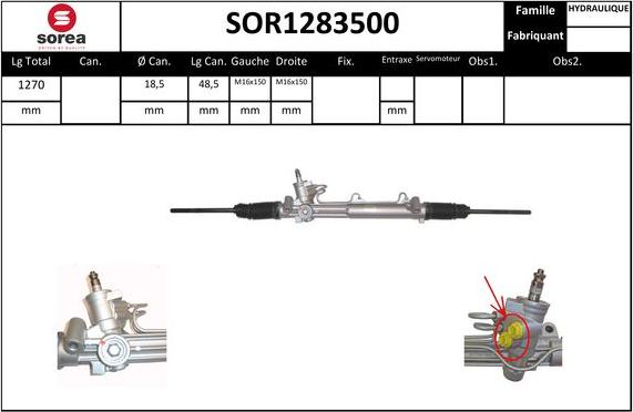 STARTCAR SOR1283500 - Sükan qurğusu furqanavto.az