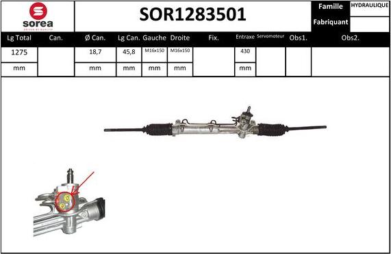 STARTCAR SOR1283501 - Sükan qurğusu furqanavto.az