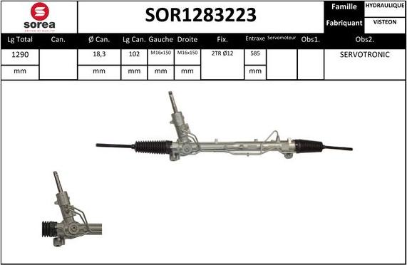 STARTCAR SOR1283223 - Sükan qurğusu furqanavto.az