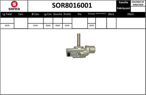 STARTCAR SOR8016001 - Sükan sütunu furqanavto.az