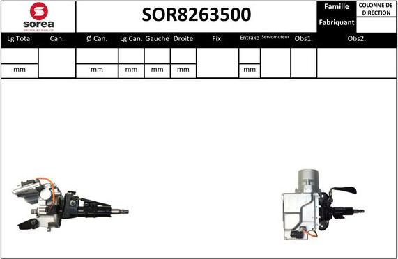 STARTCAR SOR8263500 - Sükan sütunu furqanavto.az