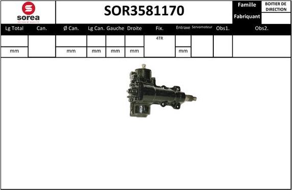 STARTCAR SOR3581170 - Sükan qurğusu furqanavto.az
