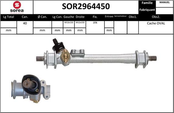 STARTCAR SOR2964450 - Sükan qurğusu furqanavto.az