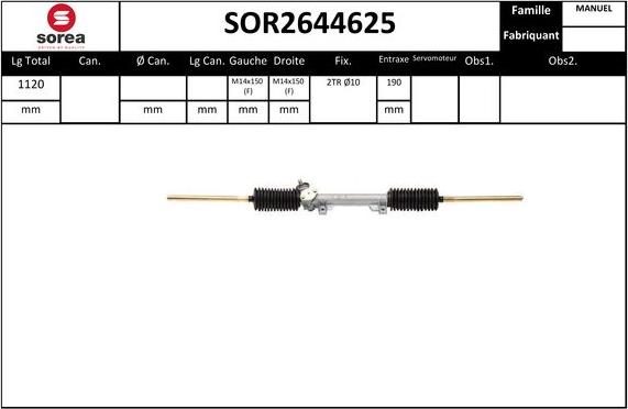 STARTCAR SOR2644625 - Sükan qurğusu furqanavto.az