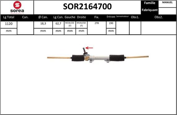 STARTCAR SOR2164700 - Sükan qurğusu furqanavto.az