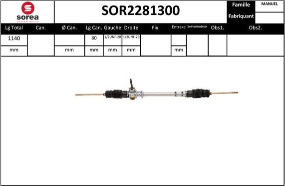 STARTCAR SOR2281300 - Sükan qurğusu furqanavto.az