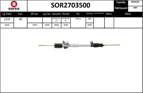 STARTCAR SOR2703500 - Sükan qurğusu furqanavto.az