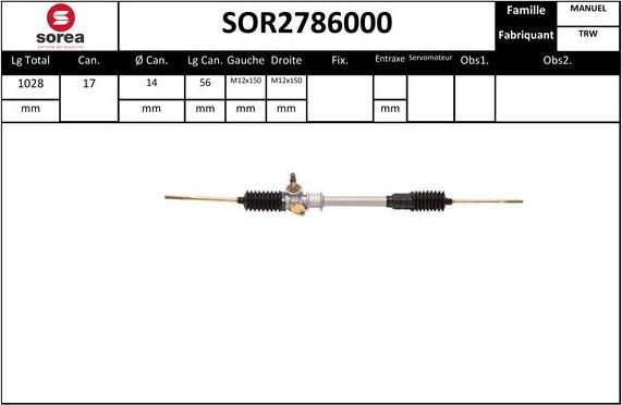 STARTCAR SOR2786000 - Sükan qurğusu furqanavto.az