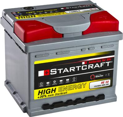 STARTCRAFT HE 50 - Başlanğıc batareyası furqanavto.az