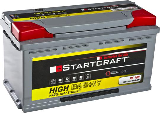 STARTCRAFT HE 100 - Başlanğıc batareyası furqanavto.az