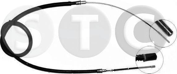 STC T480182 - Kabel, dayanacaq əyləci furqanavto.az