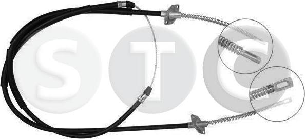 STC T480256 - Kabel, dayanacaq əyləci furqanavto.az