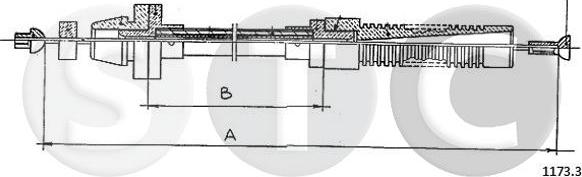 STC T481464 - Sürətləndirici kabel furqanavto.az