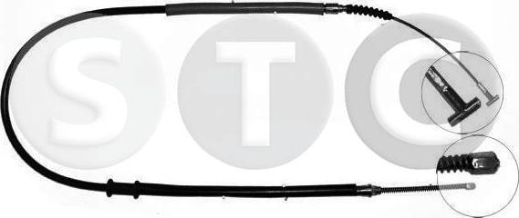 STC T481280 - Kabel, dayanacaq əyləci furqanavto.az