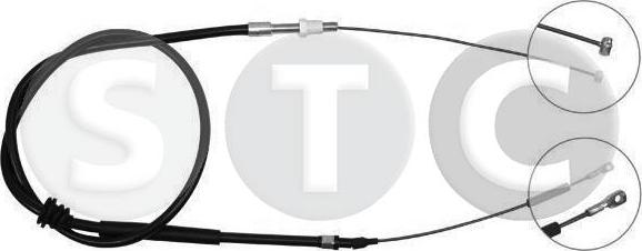 STC T483563 - Kabel, dayanacaq əyləci furqanavto.az