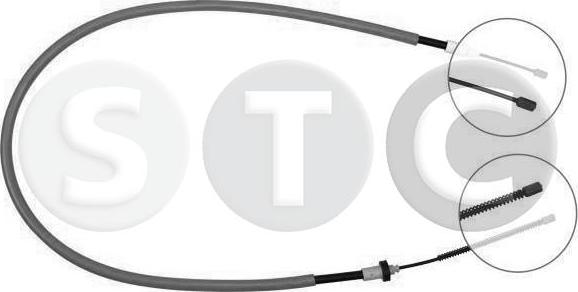 STC T483075 - Kabel, dayanacaq əyləci furqanavto.az