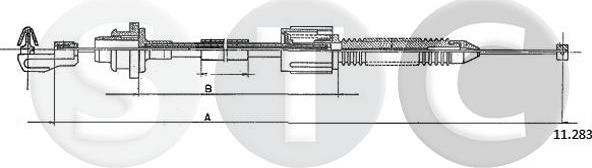 STC T483178 - Sürətləndirici kabel furqanavto.az