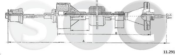 STC T482909 - Debriyaj kabeli furqanavto.az