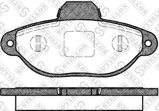 TRUPART DP9925RS - Əyləc altlığı dəsti, əyləc diski furqanavto.az